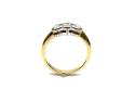 18ct Yellow Gold Diamond 3 Stone Ring