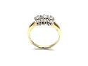 9ct Yellow Gold Diamond 3 Stone Ring