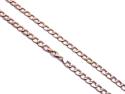 9ct Yellow Gold Flat Curb Chain 22 inch