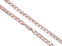 9ct Yellow Gold Flat Curb Chain 21 inch