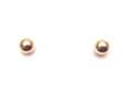 9ct Yellow Gold Ball Stud Earrings 5mm