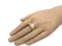 9ct Yellow Gold Diamond Lion Ring