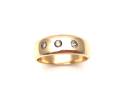 14ct Diamond 3 Stone Ring