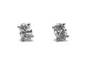 Platinum Laboratory Grown Diamond Stud Earrings