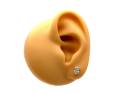 Platinum Laboratory Grown Diamond Stud Earrings