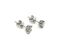 Platinum Laboratory Grown Diamond Stud Earrings