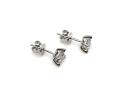 Platinum Laboratory Grown Diamond Stud Earrings
