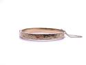 9ct Yellow Gold Hinged Patterned Bangle