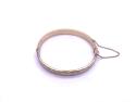 9ct Yellow Gold Hinged Patterned Bangle