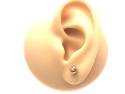 18ct Diamond Ball Stud Earrings 5mm