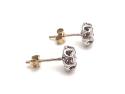 9ct Diamond Stud Earrings