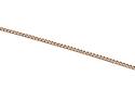 9ct Yellow Gold Flat Curb Anklet