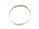 9ct Yellow Gold Baby ID Bangle