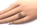 9ct Yellow Gold Knot Ring
