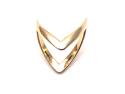 9ct Yellow Gold Double Wishbone Ring