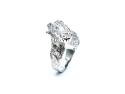Silver Horses Head Ring