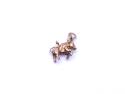 9ct Yellow Gold Bull Charm/Pendant