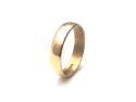9ct Yellow Gold Wedding Ring 4mm