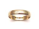 9ct Yellow Gold Wedding Ring 4mm