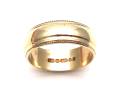 9ct Yellow Gold Wedding Ring 6.5mm
