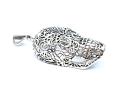 Silver Filigree Skull Pendant