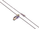 9ct Yellow Gold Diamond Pendant & Chain