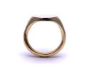 18ct Yellow Gold Plain Signet Ring
