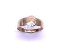 9ct Yellow Gold Buckle Ring