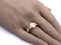 9ct Yellow Gold Buckle Ring