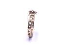 9ct Yellow Gold Buckle Ring