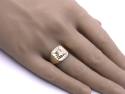 9ct Yellow Gold Bulldog Ring
