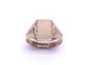 9ct Yellow Gold Signet Ring