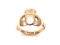 9ct Rose Gold Claddagh Ring
