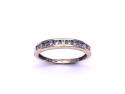 9ct Yellow Gold CZ Eternity Ring