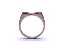 9ct Yellow Gold CZ Shaped Ring