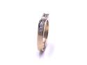 9ct Yellow Gold CZ Shaped Ring