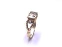 9ct Yellow Gold CZ 'MUM' Ring