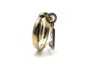 9ct Yellow Gold CZ Initial 'L' Ring