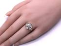 9ct Yellow Gold Tourmaline & CZ Ring