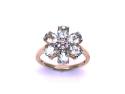 9ct Yellow Gold Tourmaline & CZ Ring