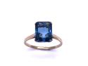 9ct Synthetic Spinel Solitaire Ring