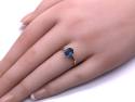 9ct Yellow Gold Kyanite Solitaire Ring