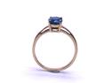 9ct Yellow Gold Kyanite Solitaire Ring