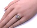 14ct Multi Stone Flower Ring