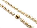 9ct Pearl & Bead Necklet 16 Inch