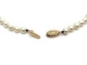 9ct Yellow Gold Pearl Necklet 16 Inch