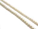 9ct Yellow Gold Pearl Necklet 16 Inch