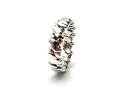 Silver Twisted Band Ring