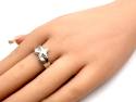 Silver Star Band Ring