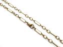 9ct Yellow Gold Round Figaro Chain